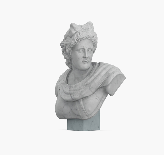 Handcrafted minimal figurine