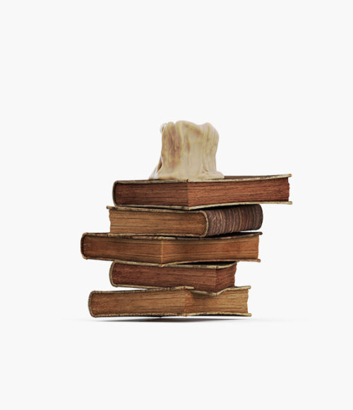 Collection of decorative books